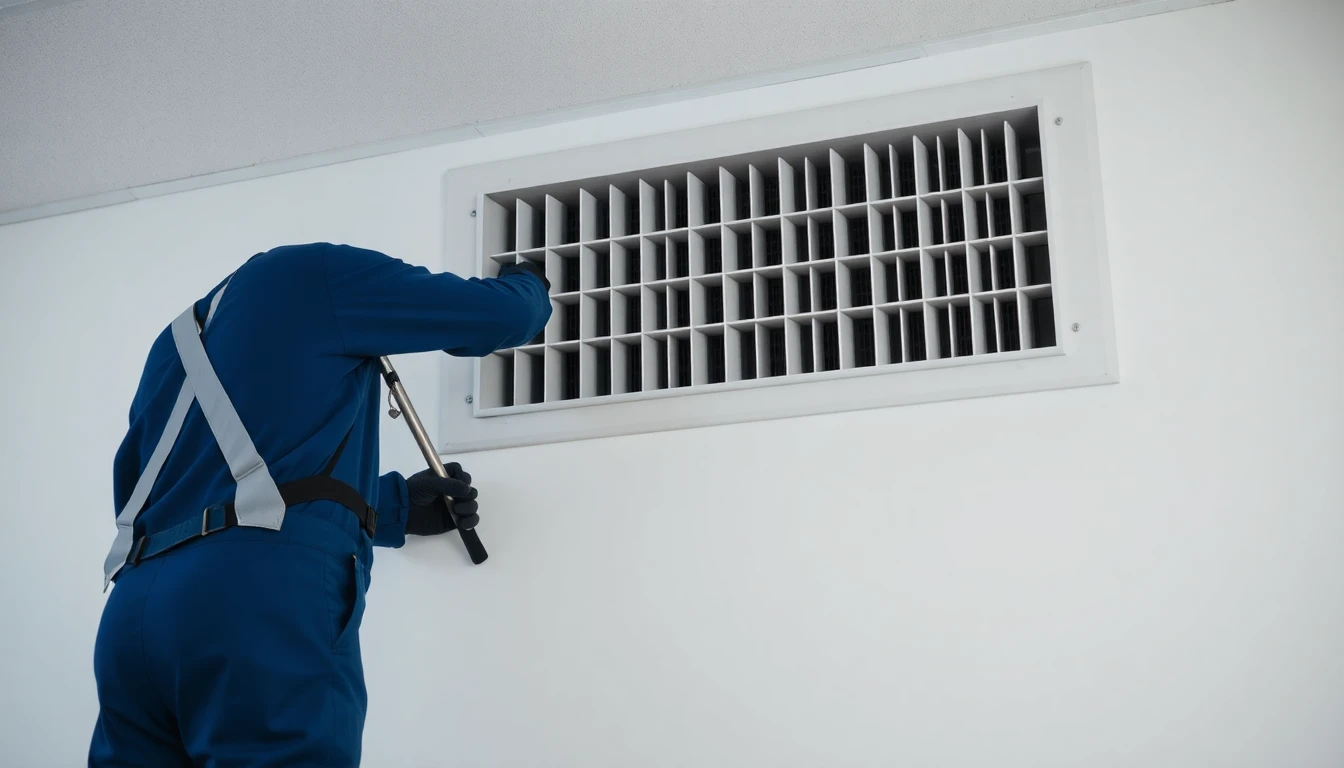 Commercial Office Air Vent Cleaning
