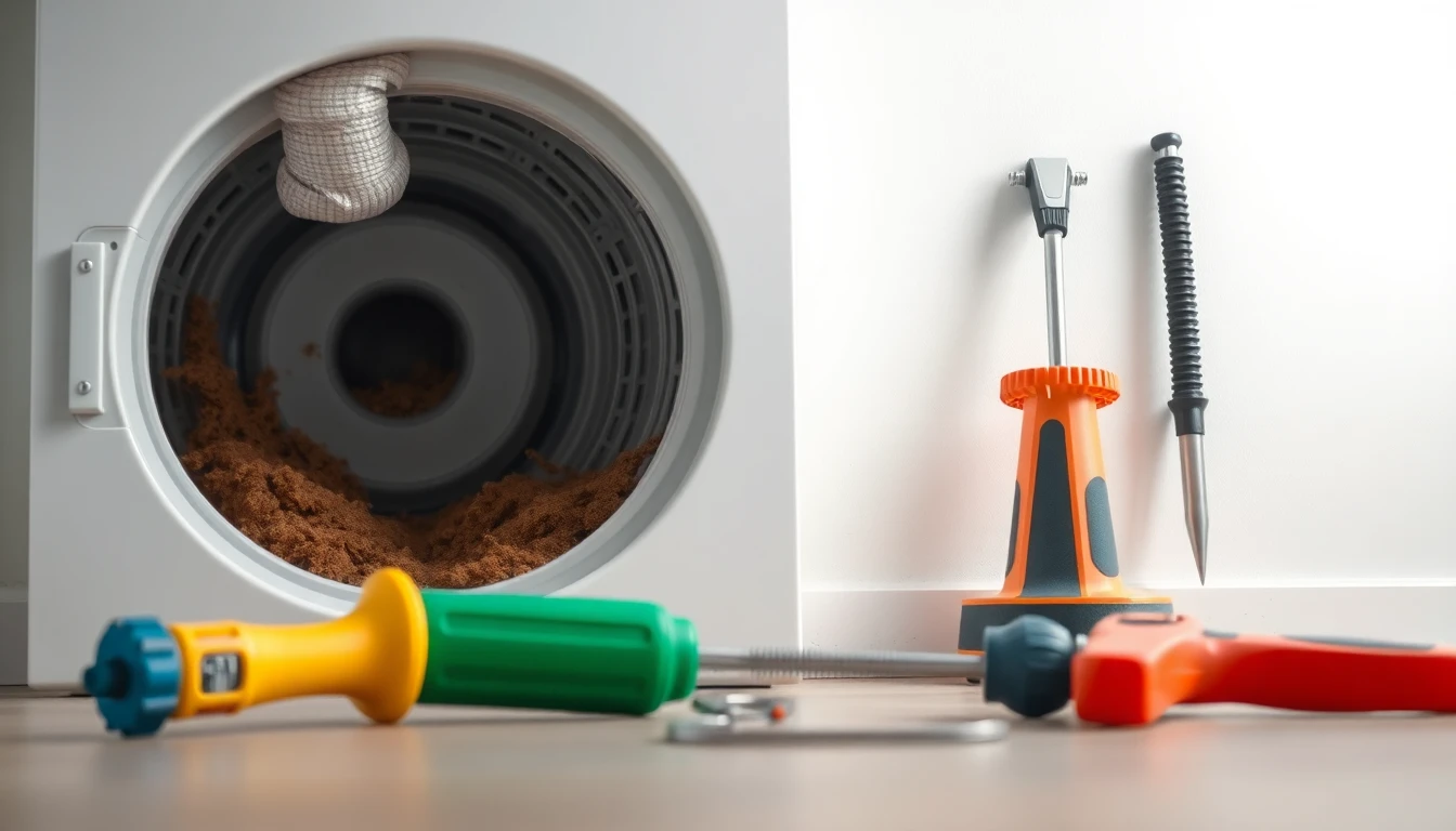 Clogged Dryer Vent Cleaning